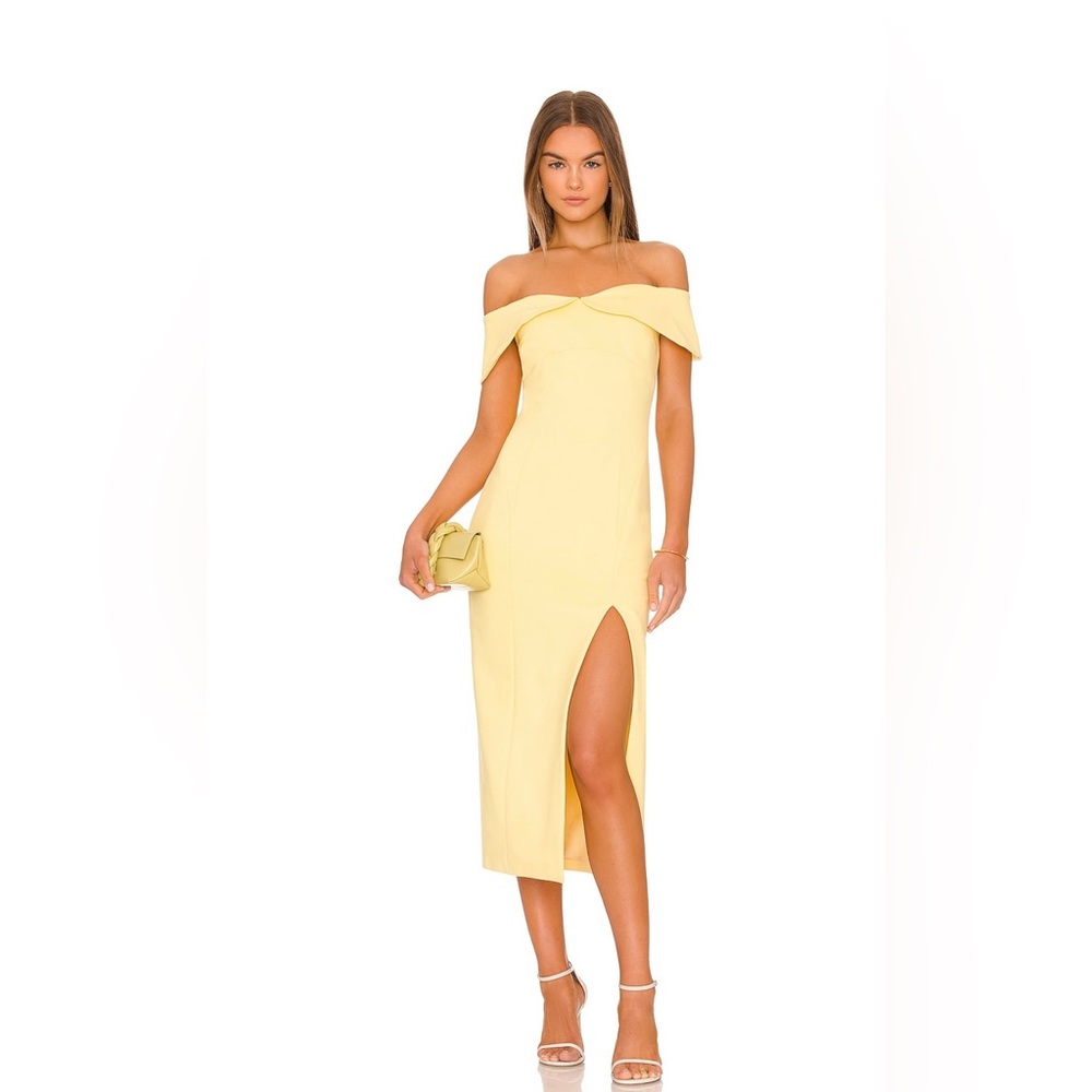 ELLIAT Plateau Dress in Lemon